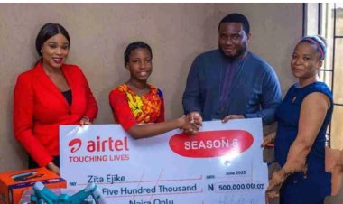 Inspiring 12-year-old Zita Ejike Wins N500K Scholarship for Entrepreneurial Philanthropy