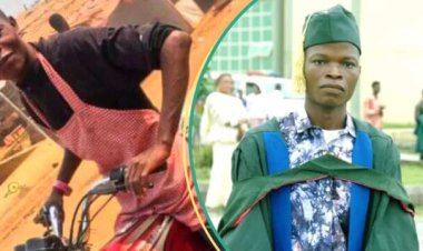 Okada Man Who Graduated With First Class From Top University