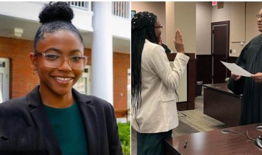 Young African-American Woman Achieves Historic Milestone as First Lawyer in Family