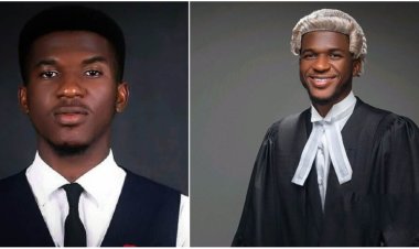 Inspiring Orphan, Inyene Dominic, Overcomes Adversity to Achieve Legal Milestone