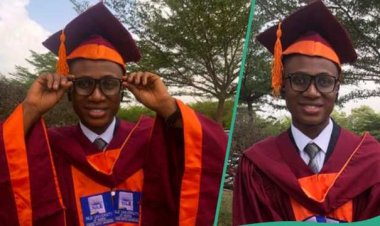 21 Year Old Jameswilliams Chiahukamnanya Gabriel Graduates From  Nile University With A First Class Degree