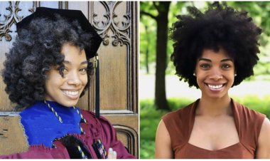 Exceptional Physicist, Dr. Katrina Miller, Celebrates PhD Achievement