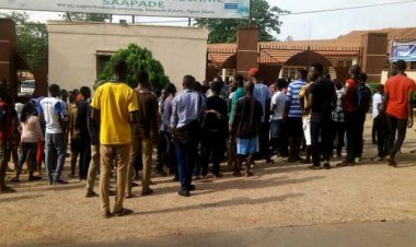 Gateway Polytechnic Students Stage Protest Against Rising Armed Robberies in Hostels