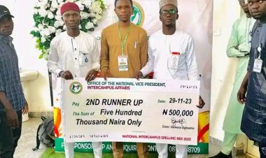 Abubakar Tafawa Balewa University Student Shines in National Intercampus Bee Competition