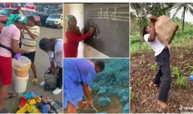 Multi-Talented Nigerian Graduate Inspires Many with her Diverse Hustles: Hawking, Farming, and Teaching to Make Ends Meet