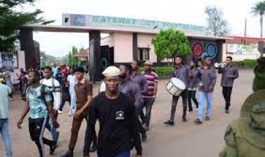 Gateway Polytechnic Students Protest Over Robbery Surge