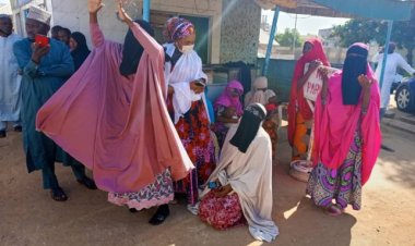 Parents of Abducted FUGUS students protest in Zamfara