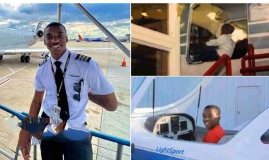 Determined Young American Achieves Childhood Dream, Becomes Pilot After 11-Year Journey