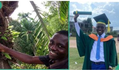 Samson Chibuzo Ugwu: From Palm Tree Climber to Department's Overall Best Graduating Student