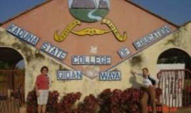 Kaduna COE notice to 2021/2022 degree graduates on collection of result