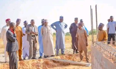 BOSU VC Reviews Ongoing Projects on Campus