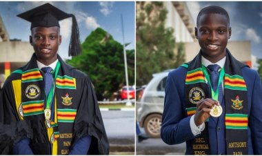 Brilliant African Man Excels in Electrical Engineering, Attains First-class Honors at Kwame Nkrumah University