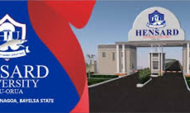 Hensard Varsity Commences Admission of Students Into 30 Courses