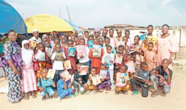 Oyo State Students Receive Academic Support from Kasbell Grassroot Charity Foundation