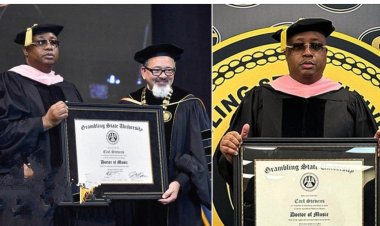 American Rapper E-40 Honored with Doctorate Degree in Music by Grambling State University