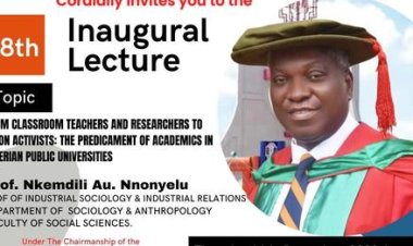 Nnamdi Azikiwe University Announces  98th Inaugural Lecture Series
