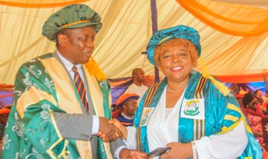 Acting VC of Ojukwu Varsity, Prof. Kate Azuka Omenugha, Inspires at UNIZIK's 17th Convocation
