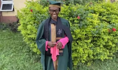 Best Graduating Student at Achievers University Recalls Being Labeled Unintelligent