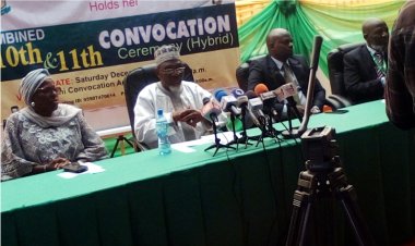 KWASU Produce 16,315 Graduates, 183 bags first class