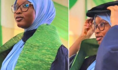 Beauty with  Brains : Young Lady Graduates With First Class Honors and CGPA of 4.90