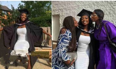 20-Year-Old Nigerian Lady Achieves Remarkable Feat, Graduates with Bachelor's and Master's Degrees on the Same Day