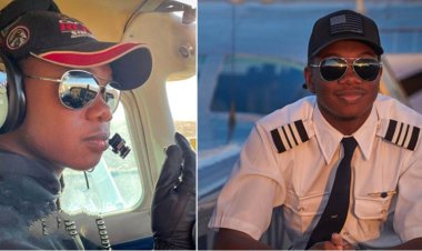 17-year-old boy makes history as the youngest black pilot in the USA NEWS