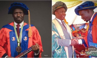 Brilliant Nigerian Man Jude Okoye Attains PhD in Cell Biology, Triumphs Over Adversities