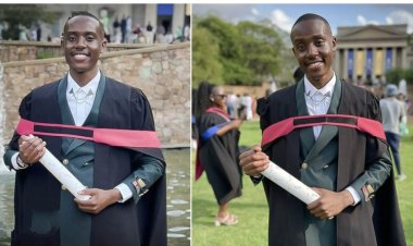 Wisani Hlungwana Excels, Graduates as Aeronautical Engineer, Earns Award