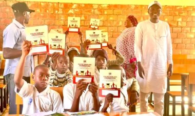 Caleb Danladi Foundation Elevates Education in Kaduna with Generous Learning Materials Donation