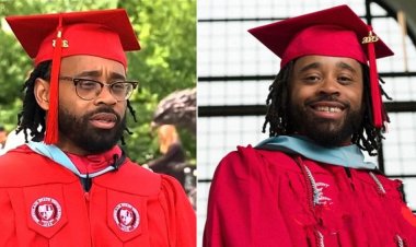 36-Year-Old Single Dad Triumphs: Earns Masters Degree While Juggling Three Jobs to Support His Son