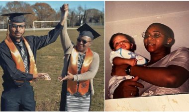 Mother and Son Make History, Graduate Together from University of Maryland Global Campus