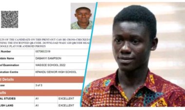 Exceptional Student with 8As in WASSCE Secures Full Scholarship for Medical School