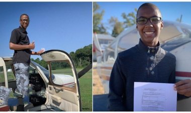 17-Year-Old Williams Moore Jr. Achieves Milestone as Licensed Pilot After Winning Aviation Scholarships