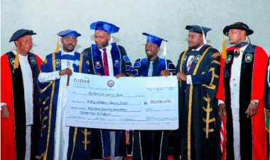 President MAAUN Group of Universities donates N50m to IHERIS Varsity