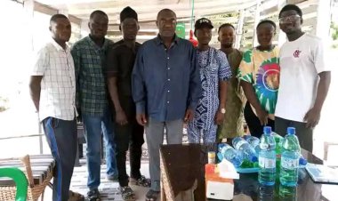 Taraba State University Students from Donga Extend Gratitude to VC Prof. Sunday Paul Bako in Festive Courtesy Call