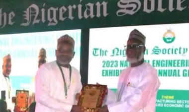 ATBU Professor Engr. Y.S. Haruna FNSE Honored as Fellow of the Nigerian Society of Engineers