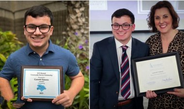 17-Year-Old Garret Simons Awarded $5,000 Scholarship for Community Service