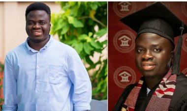 Young African man who worked as a cleaner to sponsor his education finally graduates, fulfills lifelong dream