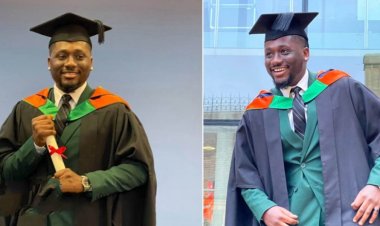 Engineering Triumph: Nigerian Man Martins Isaac Celebrates Master's Degree Achievement