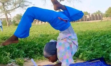 University of Maiduguri Student Jannat Isah Showcases Exceptional Yoga Skills While Pursuing Studies