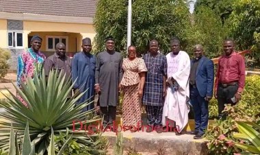 Byepyi Community Delegation Extends Christmas Greetings to TSU VC Prof. Sunday Paul Bako