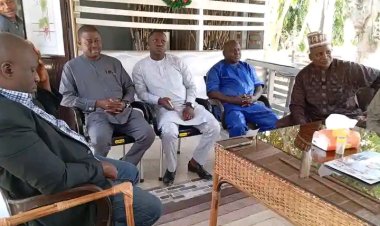 Taraba State University Delegation Pays Respectful Visit to Vice-Chancellor Prof. Sunday Paul Bako
