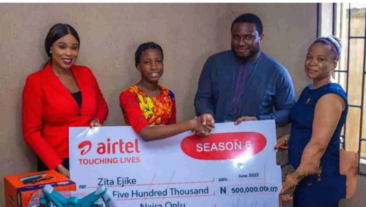 Inspiring 12-year-old Zita Ejike Wins N500K Scholarship for Entrepreneurial Philanthropy