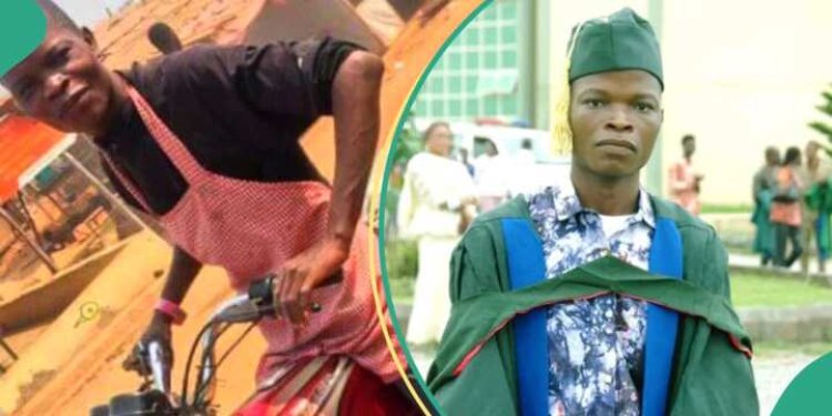 Okada Man Who Graduated With First Class From Top University