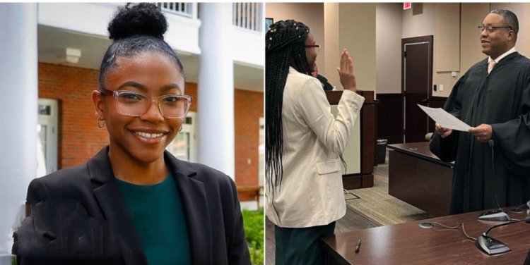 Young African-American Woman Achieves Historic Milestone as First Lawyer in Family