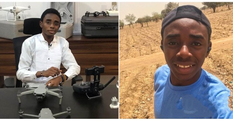 20-Year-Old David Opateyibo Revolutionizes Aeronautics with Locally Made Drone