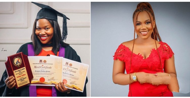 Outstanding Achievement: Ikeonyia Ijeoma Barbra Graduates as Best Student in Industrial Physics
