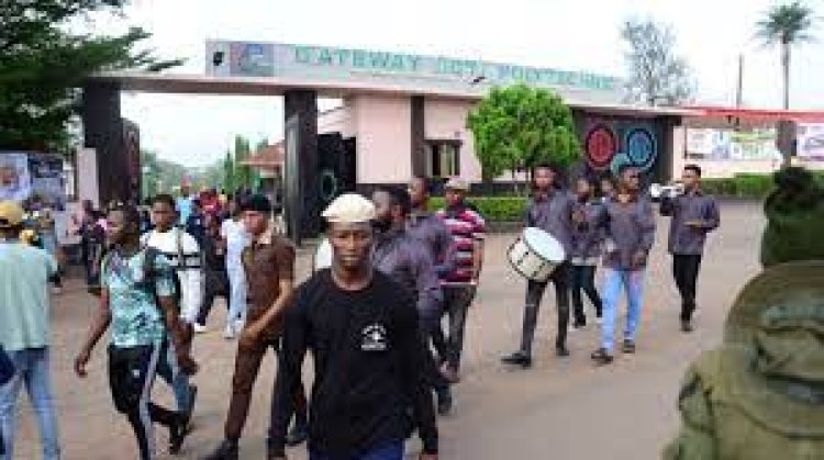 Gateway Polytechnic Students Protest Over Robbery Surge