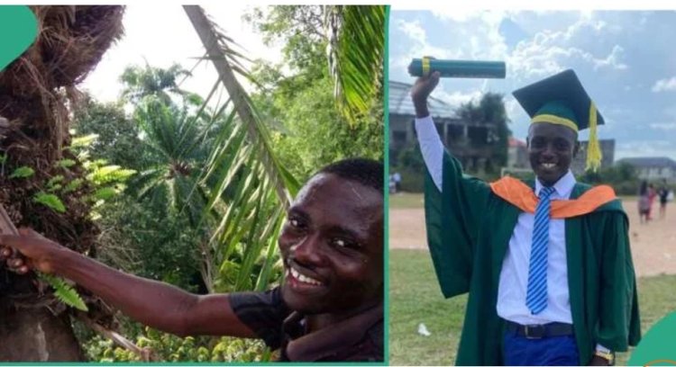 Samson Chibuzo Ugwu: From Palm Tree Climber to Department's Overall Best Graduating Student