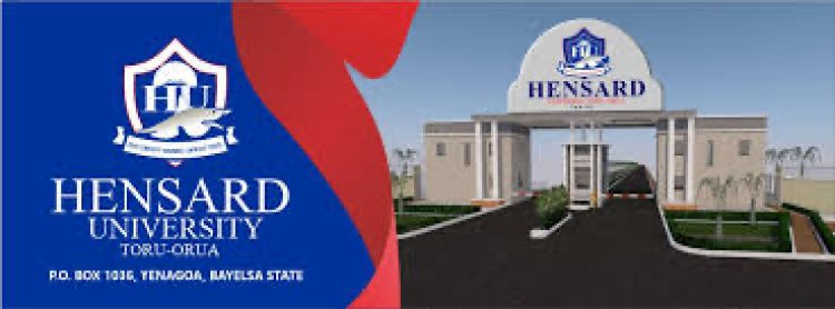 Hensard Varsity Commences Admission of Students Into 30 Courses